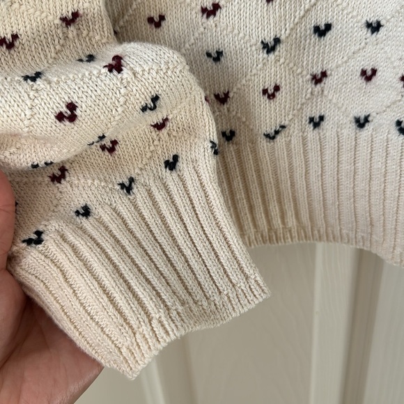 Vintage Knightsbridge Heavyweight Knit Sweater Neutral XL - Picture 3 of 9